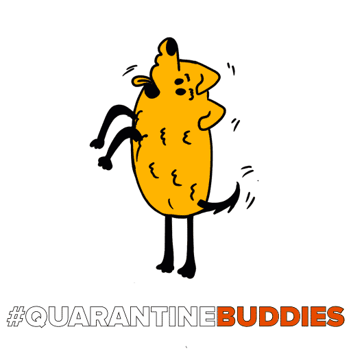 Dog Pet Sticker by MOO Comunicazione