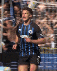 Blauw-Zwart GIF by Club Brugge