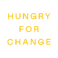 SimpleFeast food simple feast hungry for change Sticker