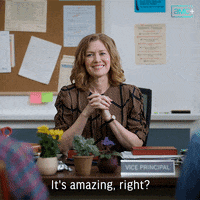 Happy Mireille Enos GIF by AMC Networks