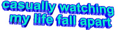 blue Sticker by AnimatedText