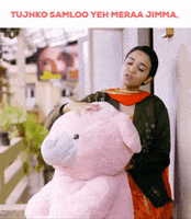 AshiSinghofficial teddy ashi singh yeh un dinon ki baat hai teddy love GIF