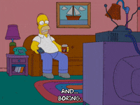 homer simpson television GIF