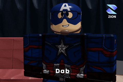 Captain America Dab GIF by Zion