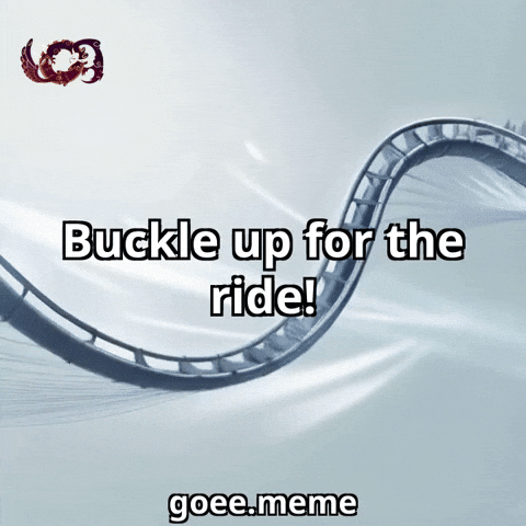 Ride Excitement GIF by Goeememe