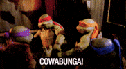Cowabunga GIF by MOODMAN
