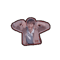 roha7 kpop moon astro bini Sticker
