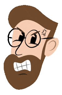 TheLucasHyland cartoon angry rage lucas Sticker