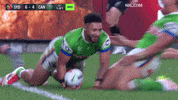 Try Nrl GIF by Canberra Raiders