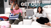 Go Away Middle Finger GIF by Gogglebox Australia