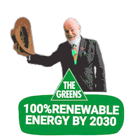climate change Sticker by Robin Chapple MLC