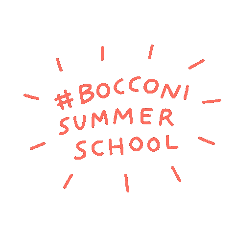 Summer School Sticker by Bocconi University