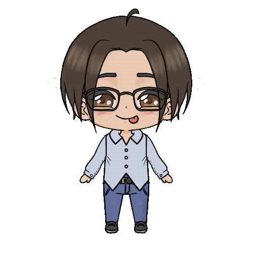 Happy Glasses Sticker