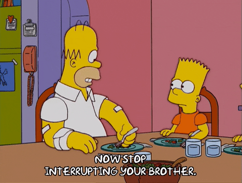 homer simpson eating GIF