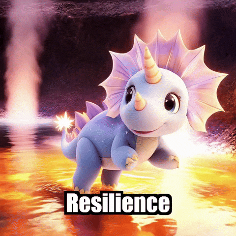 Wisdom Resilience GIF by Divineasaur