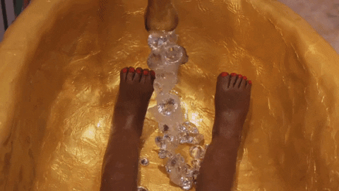 bathing stop motion GIF by Trent Shy Claymations