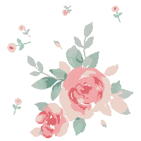 rose flowers Sticker by Bebe Au Lait