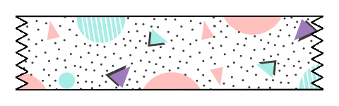 Tape Memphis Sticker
