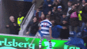 celebrate matt smith GIF by QPR FC