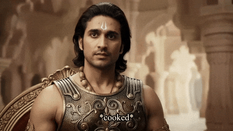 Scared King GIF by Collective Media Network