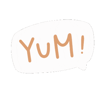 lingdraws giphyupload yummy yum delicious Sticker