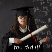 You Did It!