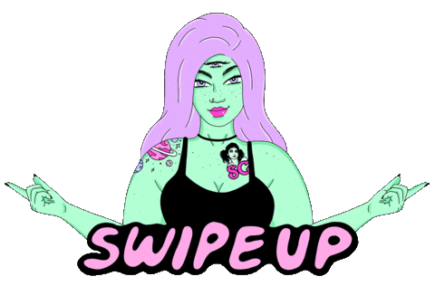 Swipe Up Sticker by SuicideGirls