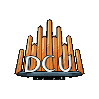 College University Sticker by dcusu