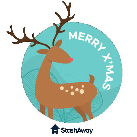 Christmas Invest Sticker by StashAway