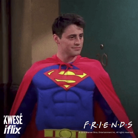 friends superman GIF by Kwesé iflix NG