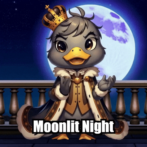 Moonlit Night GIF by sirduckbeth