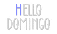 Dia Hello Sticker