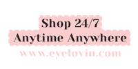 Eyelovin shopping sunglasses sale glasses Sticker