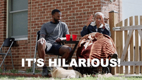 Dying Cracking Up GIF by Sage and lemonade