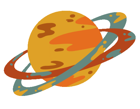 Space Planet Sticker
