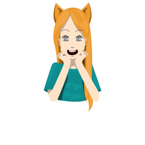 nyankou giphygifmaker smile joy happiness Sticker