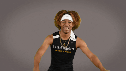 Cal State La Track GIF by Cal State LA Golden Eagles