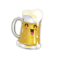 Lugs cerveja batata frango kevin bacon Sticker