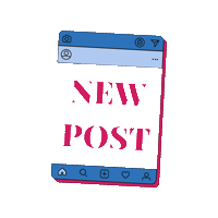 Webylo new post newpost webylo Sticker