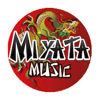miyatamusic logo musica instrumentos miyata Sticker