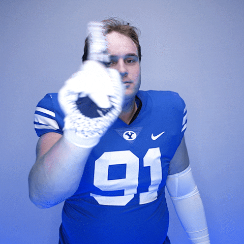 Byu Football Sport GIF by BYU Cougars