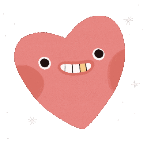 Jellysams giphyupload love heart valentine Sticker