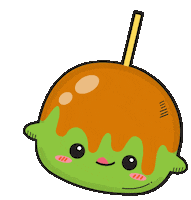 Candy Apple Halloween Sticker by Scentco Inc