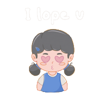 Love Happy Sticker