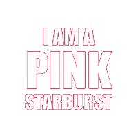 pink iamapinkstarburst Sticker by Starburst
