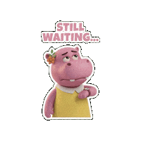 Hoping Still Waiting Sticker