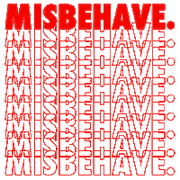 Sticker by misbehavesocaofficial