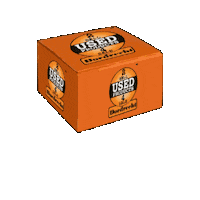 Orange Box Sticker by UPdordrecht