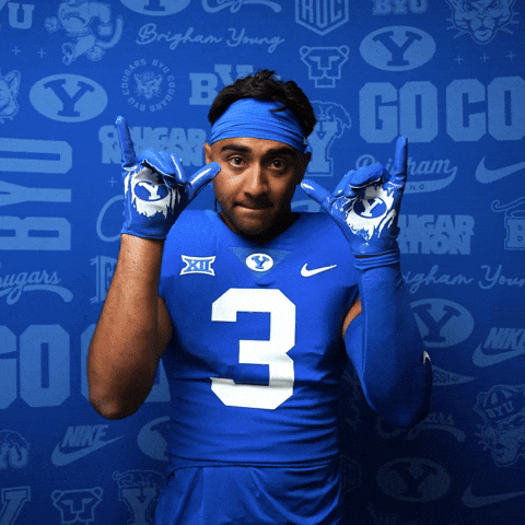 College Football Go Cougs GIF by BYU Cougars