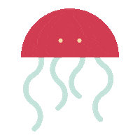Sea Swimming Sticker by Lotti